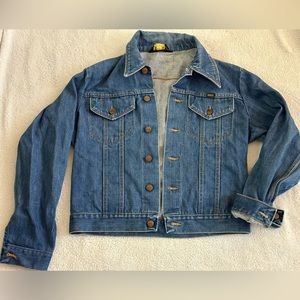 Vintage Maverick blue bell wrangler denim jacket